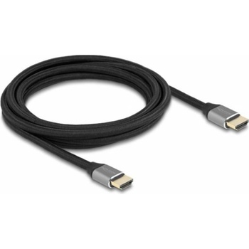 Delock Кабел Delock Ultra High Speed, HDMI мъжко - HDMI мъжко, 48 Gbit-s, 8K 60 Hz, 3 м, Сив