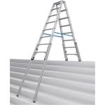 KRAUSE Двустранна телескопична стълба с четири релсови удължители Krause, 2x8 (07134905) (07134905)