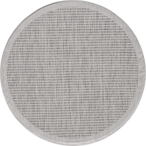 Ayyildiz Сив кръгъл външен килим ø 120 cm Giza - Ayyildiz Carpets (GIZA1201201410GREY)