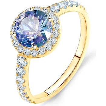 Image 1 of SAVICKI Годежен пръстен This is Love : злато, танзанит