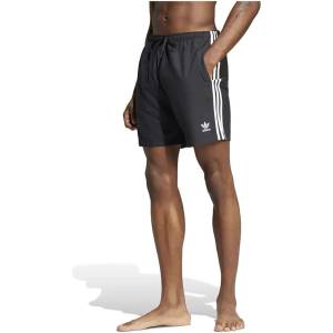 Adidas Бански гащета Adidas Originals Adicolor 3 Stripes 8´´ swimming shorts - Black (Black)