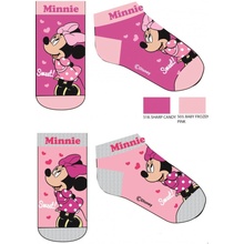 COTTONLAND KFT Minnie Mouse ponožky růžová