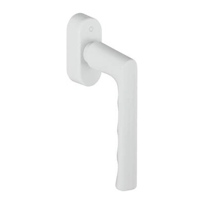 HOPPE okenní klika HAMBURG SecuForte, čtyřhran 32-42mm, 90°, F9016 bílá