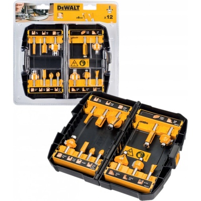 DeWALT DT90016 Sada fréz 12dílná – Zboží Dáma