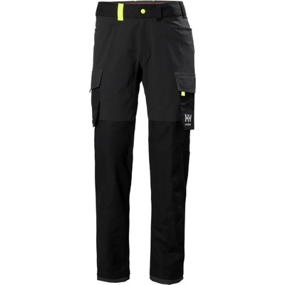 Helly Hansen nohavice Oxford 77408 X do pasu cargo čiernaebony sivá