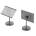 Horecano Serving Utencils - Информационна табелка за блок маса Silver (HC-931038) 194685-2 (01931038)