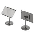 Horecano Serving Utencils - Информационна табелка за блок маса Silver (HC-931038) 194685-2 (01931038)