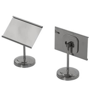 Horecano Serving Utencils - Информационна табелка за блок маса Silver (HC-931038) 194685-2 (01931038)