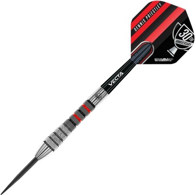 Sada steel šipek Winmau Dennis Priestley Diamond 3-ZERO 24g, 90% wolfram 24g
