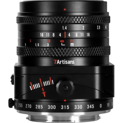 7Artisans 50mm f/1.4 APS-C Tilt Sony E TS101B