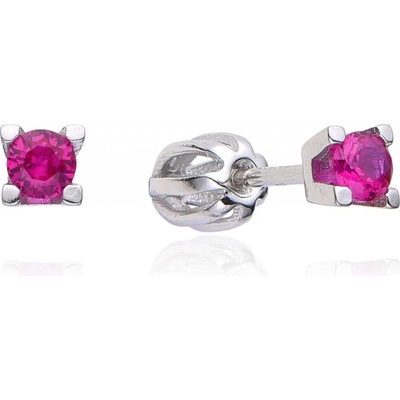 Jan Kos jewellery stříbrné náušnice MHT-3480/SR00