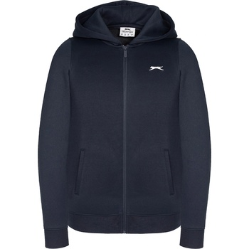 Image 1 of Slazenger Дамски суичър Slazenger Fitted Full Zip Hoodie Womens - Navy