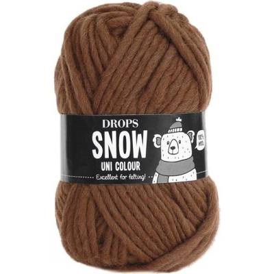 Příze DROPS Snow uni color 90 - karamel