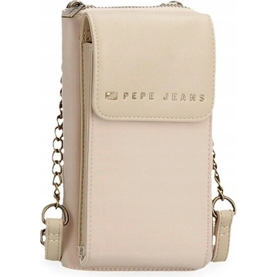 Pepe Jeans béžová polyesterová kabelka typu vak