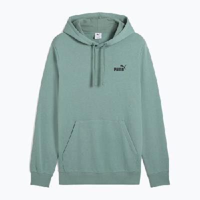 Мъжки суитшърт PUMA ESS Small No. 1 Logo Hoodie TR green moon
