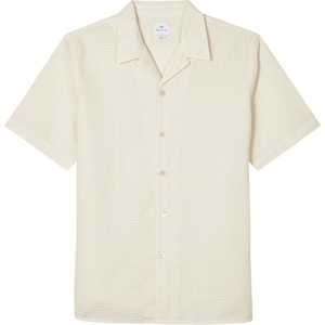 PS Paul Smith Риза PS Paul Smith Men's Short Sleeve Plain Shirt - White 04