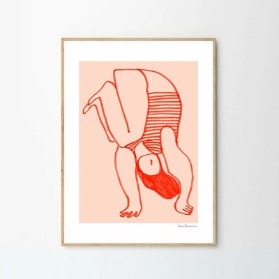 Moikka Plagát Upside Down by Cinzia Franceschini 50x70 cm