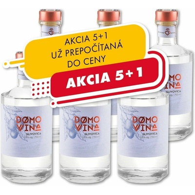 St. Nicolaus Domovina Slivovica 52% 0,7 l (čistá fľaša)