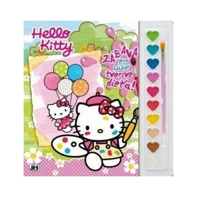Vymaľ s farbami Hello Kitty
