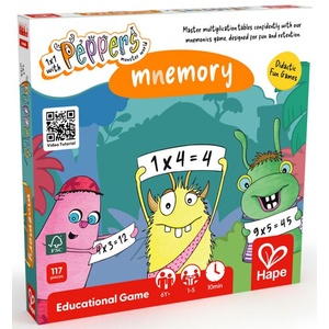 Hape Образователна настолна игра Hape - Mnemory (H1662)
