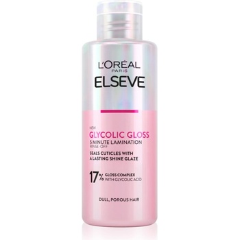 L'Oréal Elseve Glycolic Gloss маска за коса за изглаждане и възстановяване на увредена коса 200ml