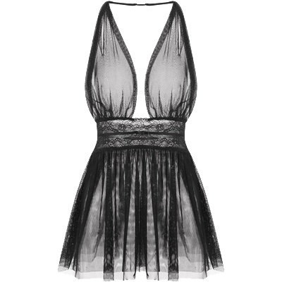 Sexy Elephant® Прозрачна камизола Aurora Veil, M