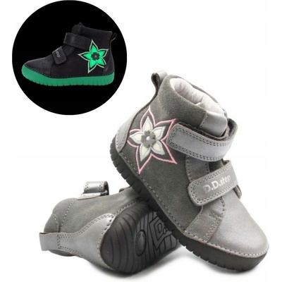 D.D.Step dětské celoroční boty A050-52429B Grey