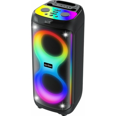 BestBerg Prenosný party reproduktor BBPS 1600 Bluetooth 1600 W