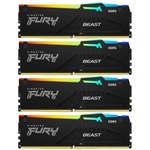 Kingston FURY Beast RGB 64GB (4x16GB) DDR5 6000MHz KF560C40BBAK4-64