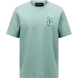 Peak Performance Мъжка тениска Peak Performance Original Graphic Tee T-shirt - Green Valley - размер XL (216-7434-0114)
