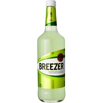 Bacardi Breezer Lime 4% 0,275 l (holá láhev)