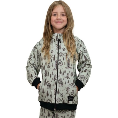 Esito mikina na zips Naše Orličky Olive