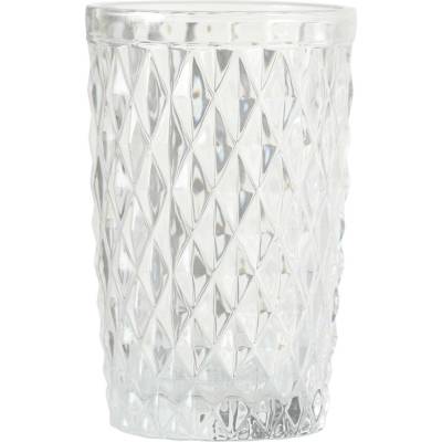 Boltze Home Dekorovaná sklenice AURORA transparentní 300 ml