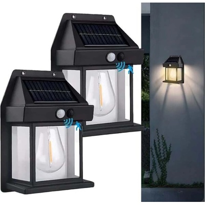 SWLamp Водоустойчива външна слънчева лампа за стена, сензорна лампа - SWLamp (SN166562166562)