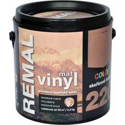 BARVY A LAKY HOSTIVAŘ, REMAL VINYL COLOR MAT - škoricovo hnedá - 3,2 Kg