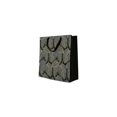 Darčeková taška premium veľká - Jungle Leaves 26,5x13x33,5 cm