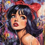 Ideyka Painting by numbers 40 x 40 cm KHO8601 Modern Snow White AP0101