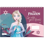 Diakakis Скицник със спирала А4, 30л, Frozen 2 (30204-А-FROZEN 2)