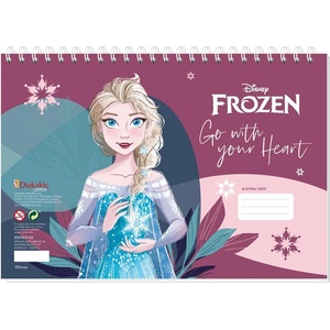 Diakakis Скицник със спирала А4, 30л, Frozen 2 (30204-А-FROZEN 2)