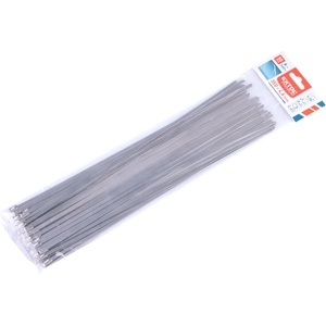 Extol кабелни връзки 4, 6x150mm 50 броя, неръждаема стомана
