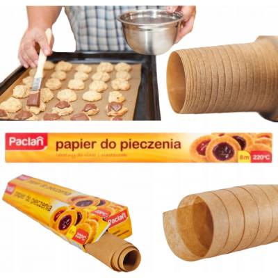 PACLAN Papier na pečenie 8m - v krabičke s pílkou