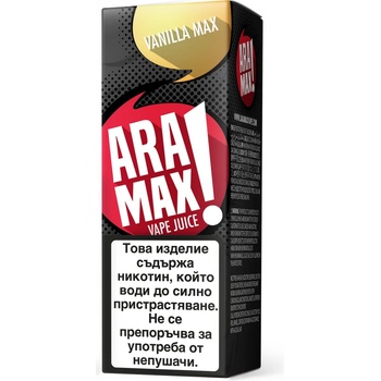 Image 1 of никотинова течност Aramax - Vanilla Max 18мг