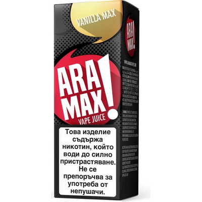 никотинова течност Aramax - Vanilla Max 18мг