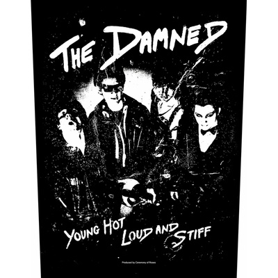 Nažehlovačka The Damned - Young, Hot, Loud And Stiff