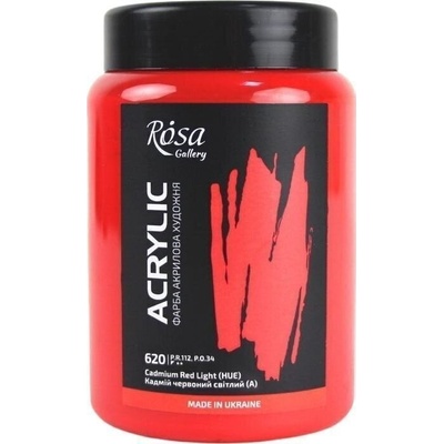 Rosa Gallery АКРИЛНА боя Cadmium Red Light (620) 400 ml 1 бр (324161620)