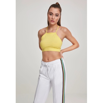 Urban Classics Дамски топ в жълт цвят Urban Classics Ladies Triangle Top brightyellow UB-TB2600-01684 - Жълт, размер XL