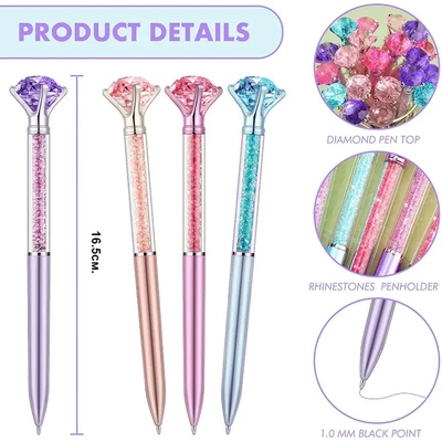 Химикал диамант с цветни камъчета