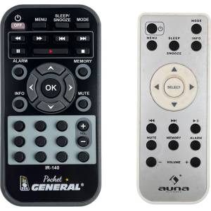 GENERAL Auna ir-140, aux10028094, 10028095, 10028096 - дистанционно управление дубликат (ir-140, aux10028094, 10028095, 10028096) Дистанционно