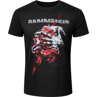 Rammstein tričko metal Angst čierne