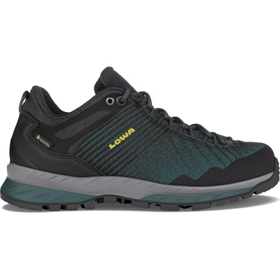 Lowa Дамски туристически обувки Lowa Women's Carezza GTX Lo Walking boots - Anthracite / Petrol - размер 43, 5 (EU) (119-0639-0221)